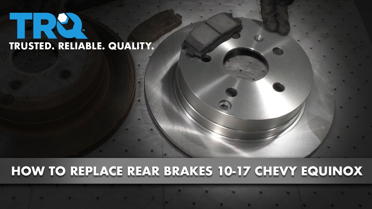 How to Replace Rear Brakes 2010-17 Chevy Equinox