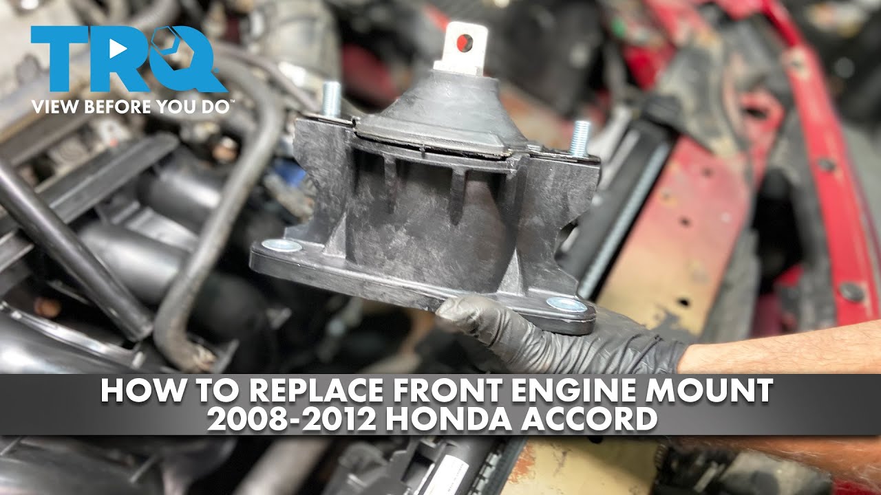 How to Replace Front Engine Mount 20082012 Honda Accord 1A Auto