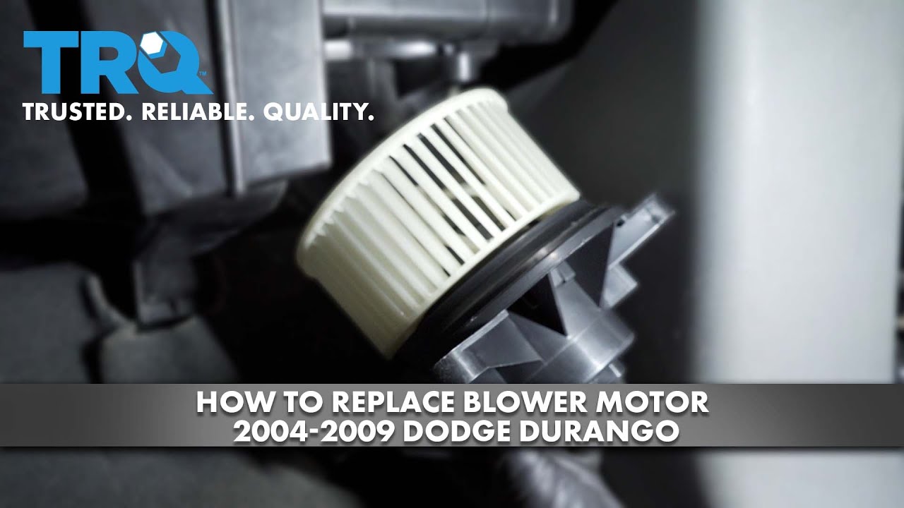 How to Replace Blower Motor 200409 Dodge Durango 1A Auto