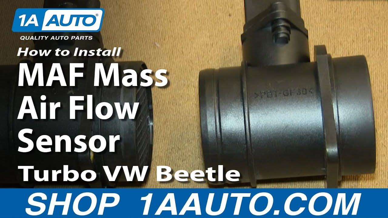 How To Install Replace MAF Mass Air Flow Sensor 2001-05 1 ... peugeot 307 airbag wiring diagram 