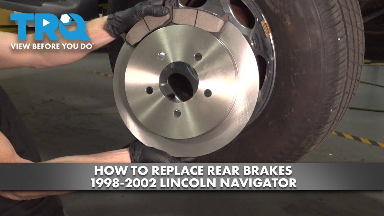 How to Replace Rear Brakes 19982002 Lincoln Navigator 1A Auto