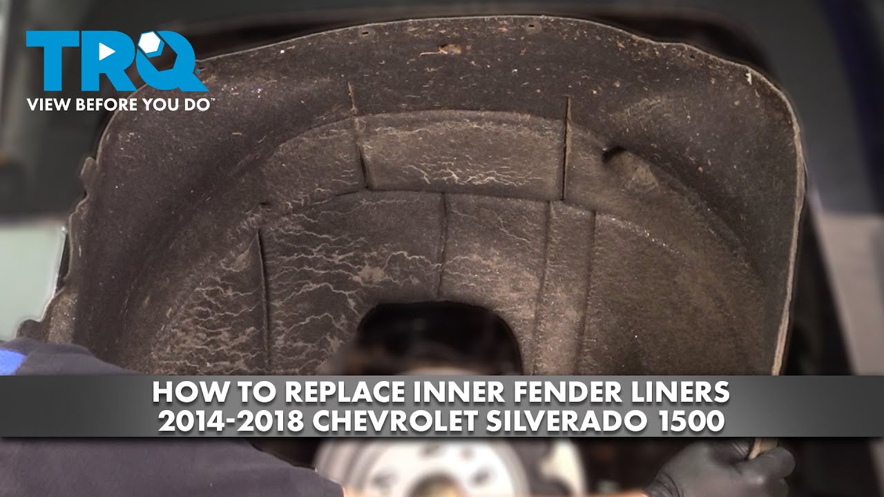 How to Replace Inner Fender Liners 2014-2018 Chevrolet Silverado 1500 ...
