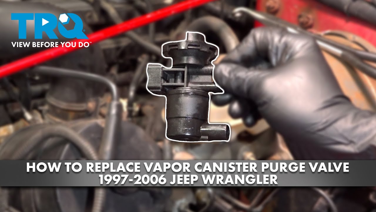 How to Replace Vapor Canister Purge Valve 19972006 Jeep Wrangler 1A Auto