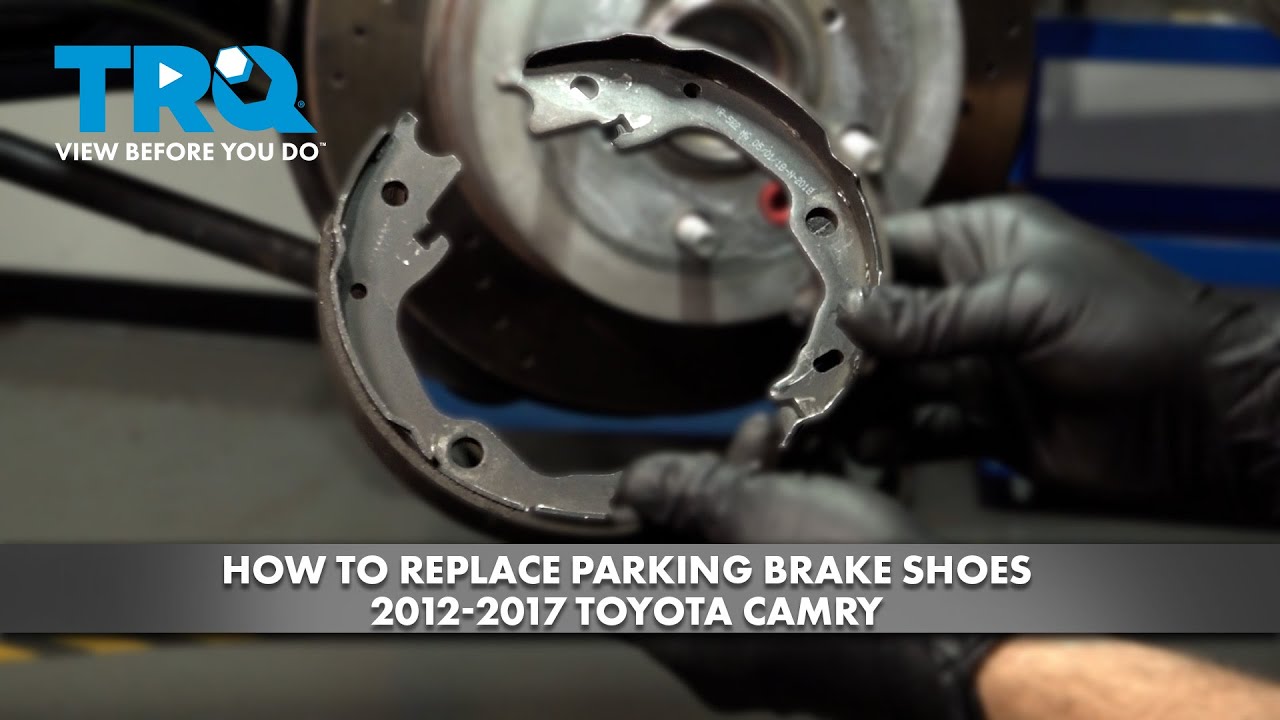How to Replace Parking Brake Shoes 20122017 Toyota Camry 1A Auto