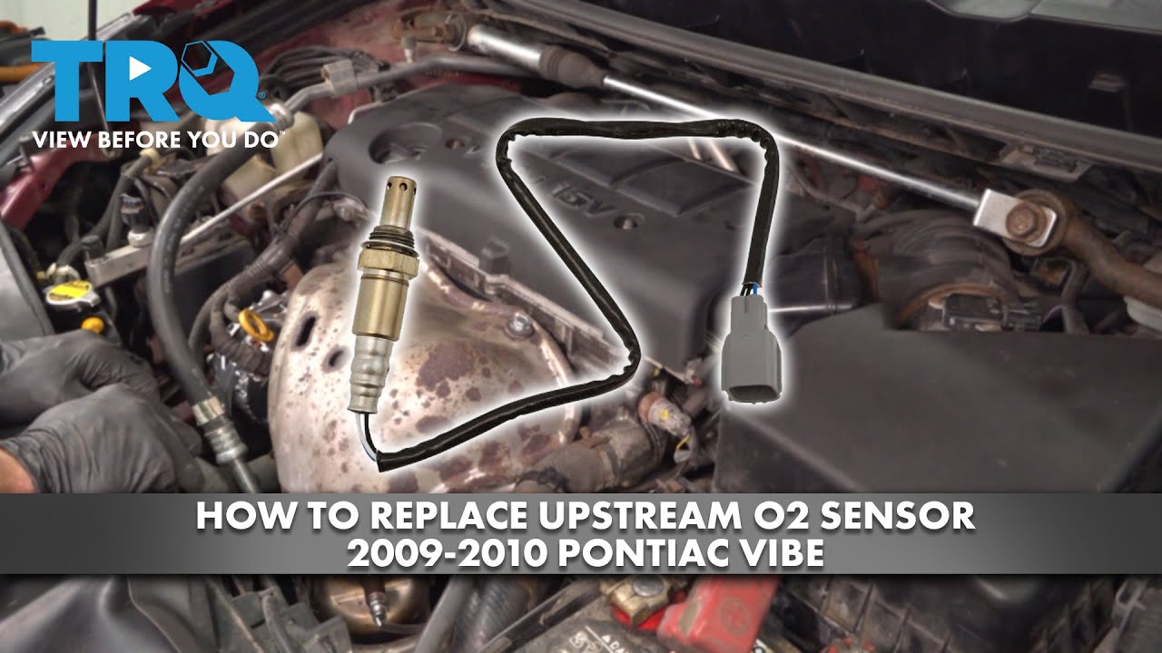 How To Replace Upstream O2 Sensor 20092010 Pontiac Vibe 24L 1A Auto