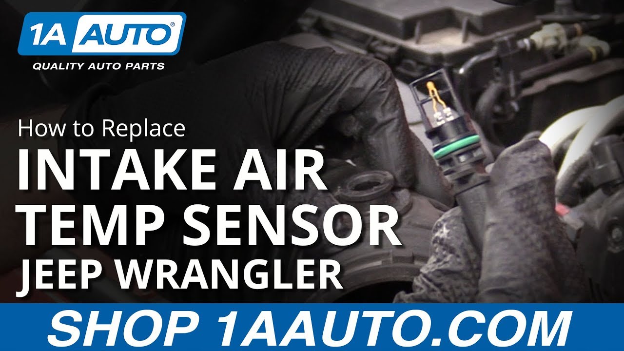 How to Replace Intake Air Temp Sensor 200618 Jeep Wrangler 1A Auto