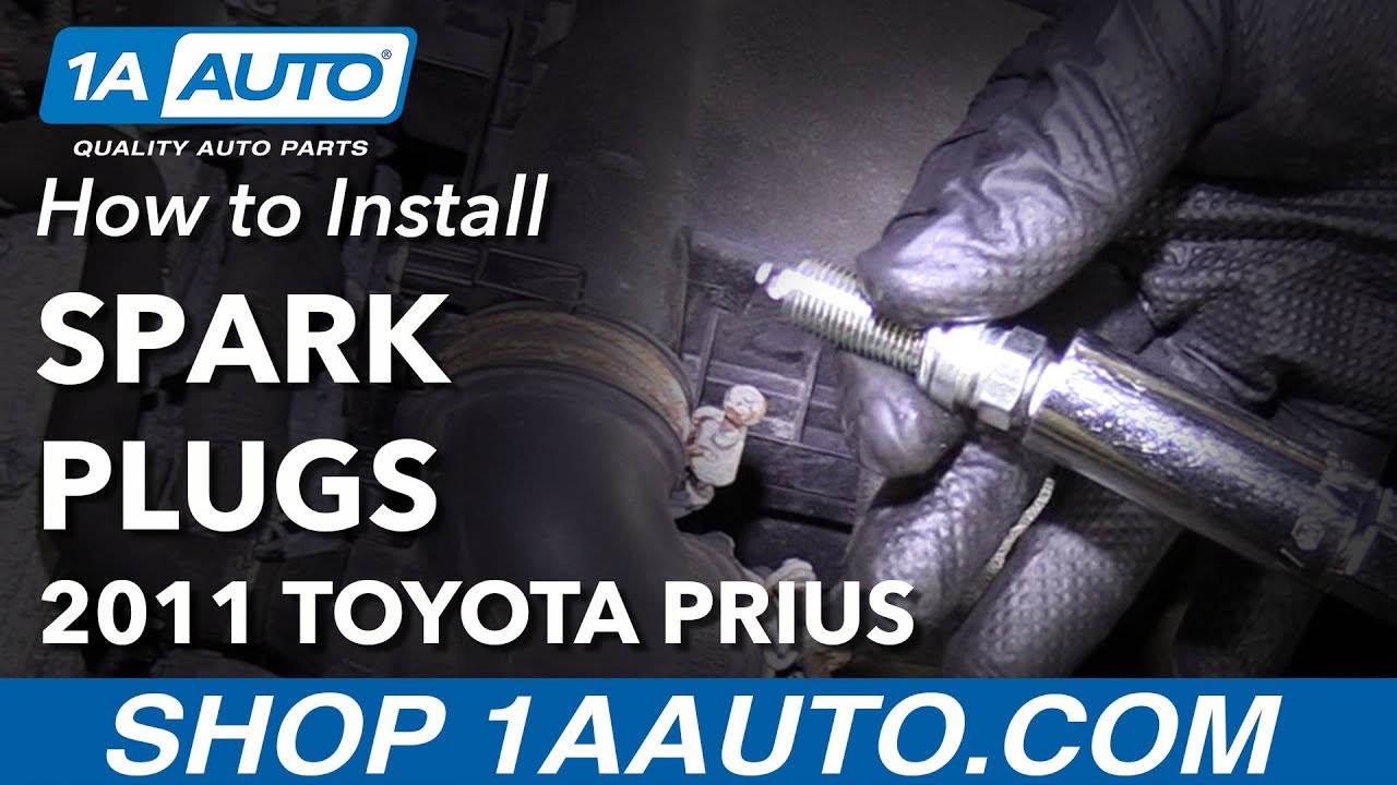 How to Replace Spark Plugs 201015 Toyota Prius 1A Auto