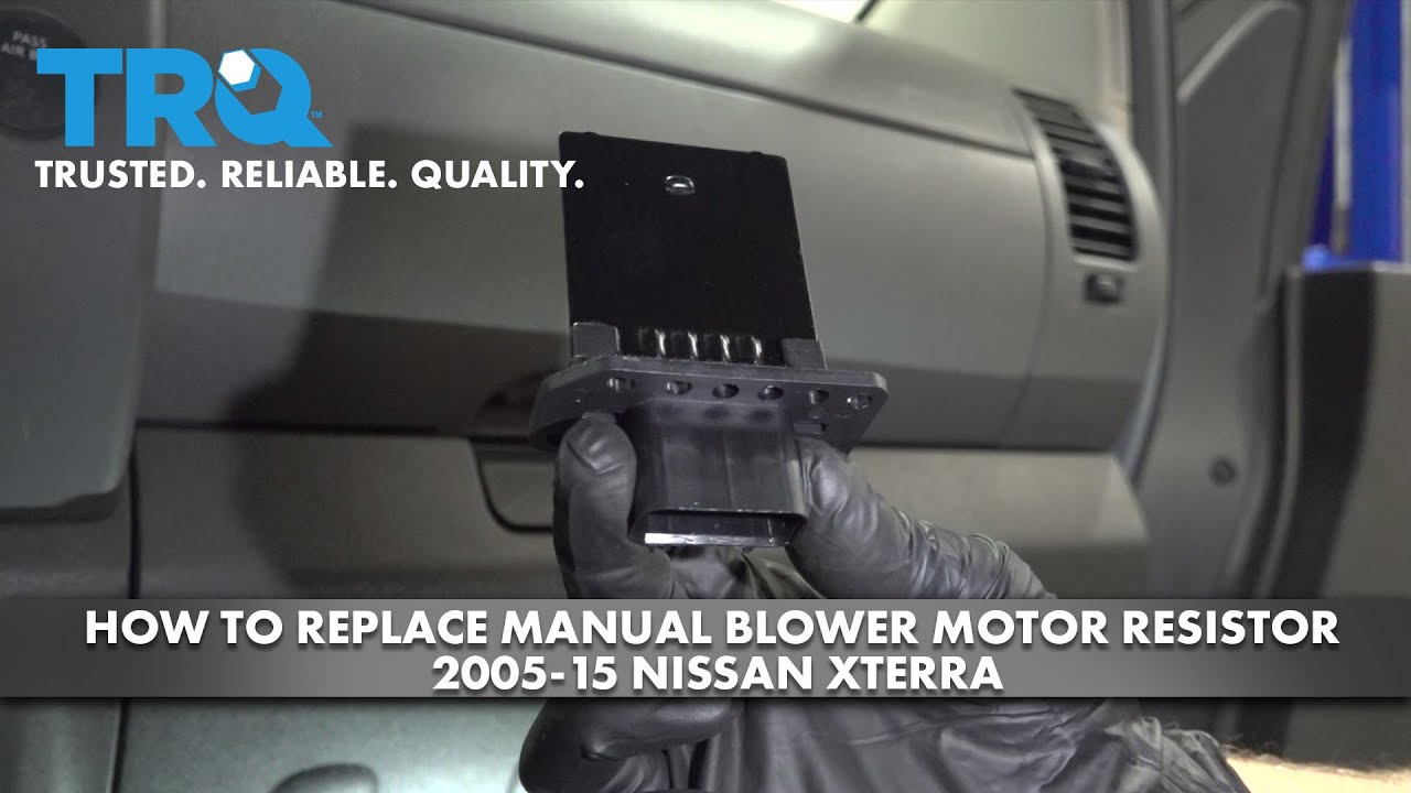 How to Replace Manual Temperature Control Blower Motor Resistor 200515