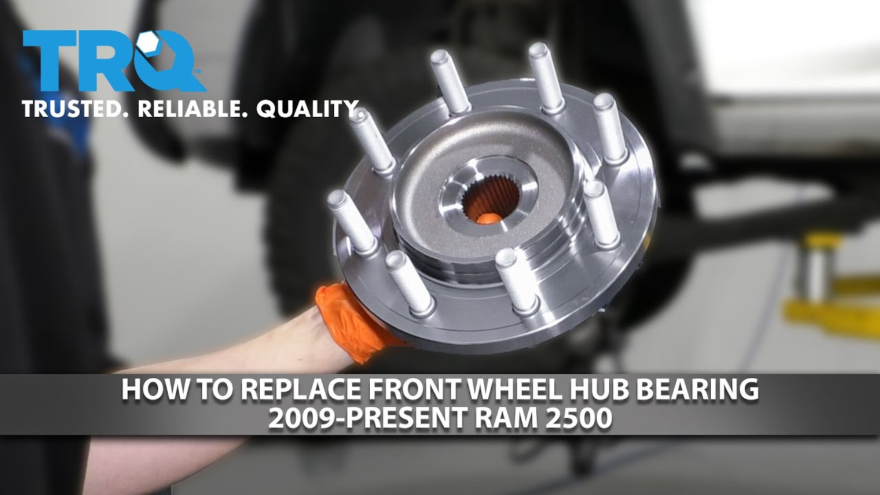 How to Replace Front Wheel Hub Bearing 20112018 RAM 2500 1A Auto