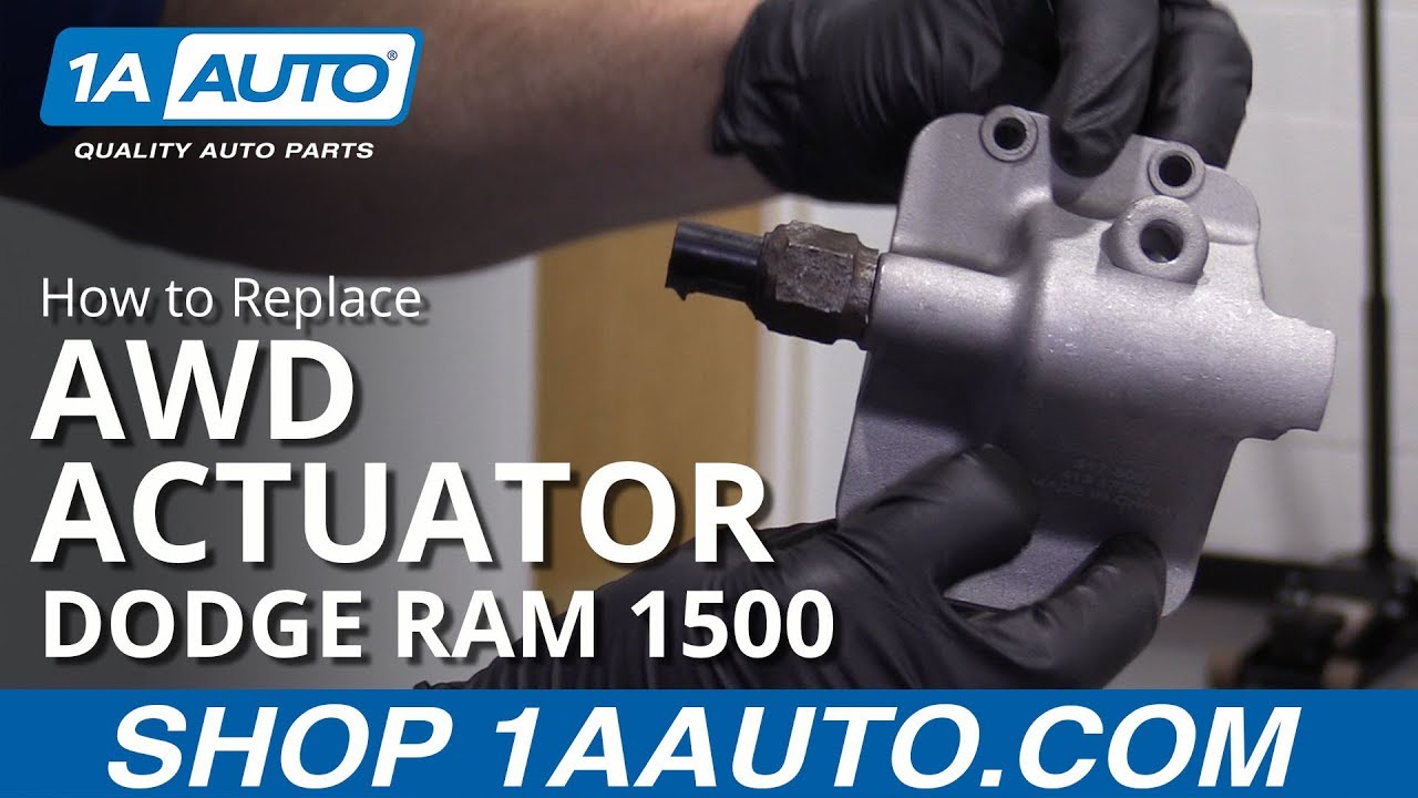 How To Replace AWD Actuator 94 02 Dodge Ram 1500 1A Auto