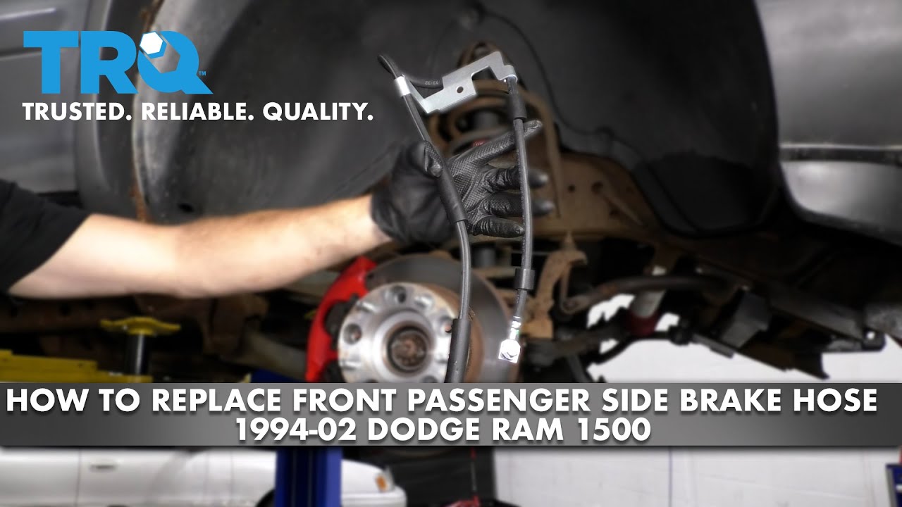 How to Replace Front Passenger Side Brake Hose 1994-2002 Dodge RAM 1500 ...
