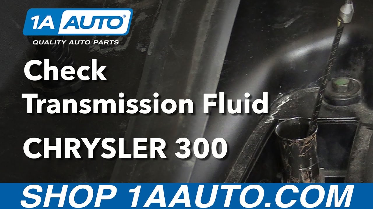 fluid transmission check level chrysler 300 2006 going without dealer