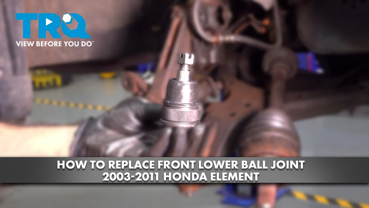 How to Replace Front Lower Ball Joint 20032011 Honda Element 1A Auto