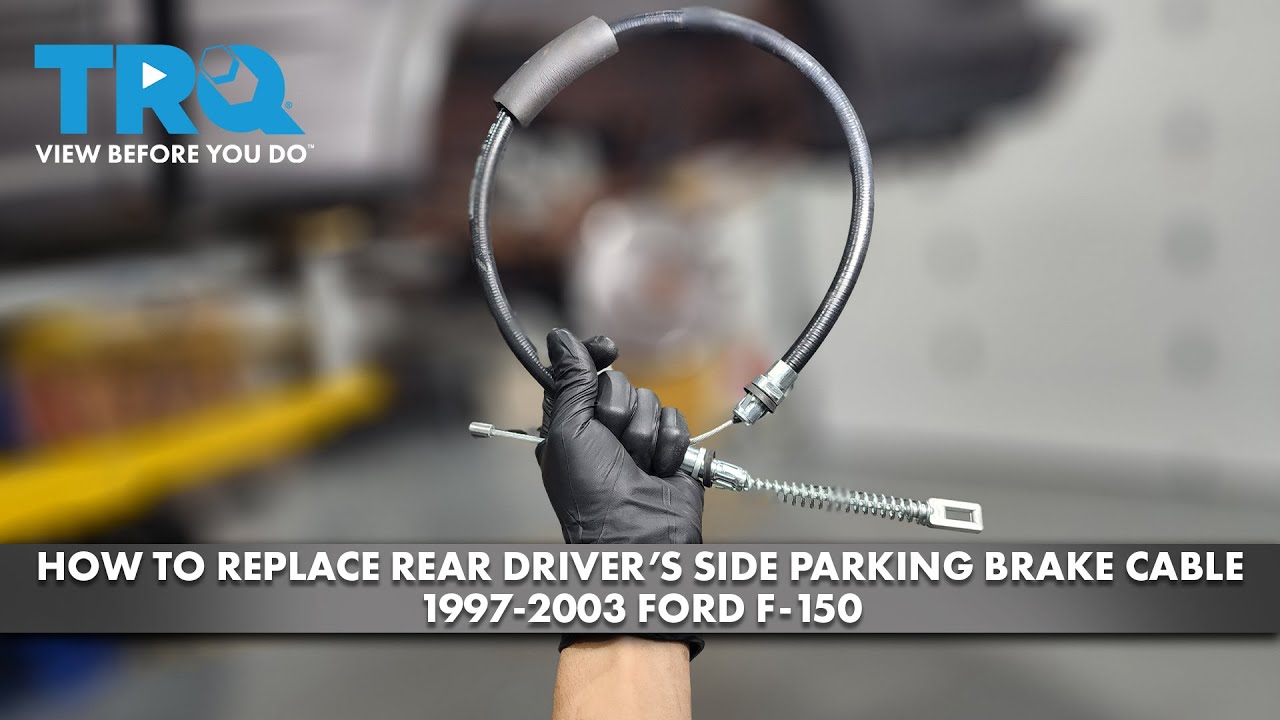 How to Replace Rear Drivers Side Parking Brake Cable 19972003 Ford F150 1A Auto