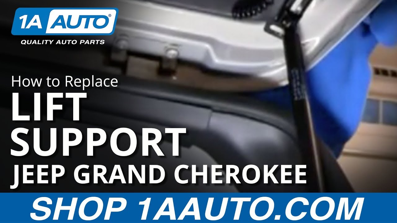 How to Replace Lift Support 199398 Jeep Grand Cherokee 1A Auto