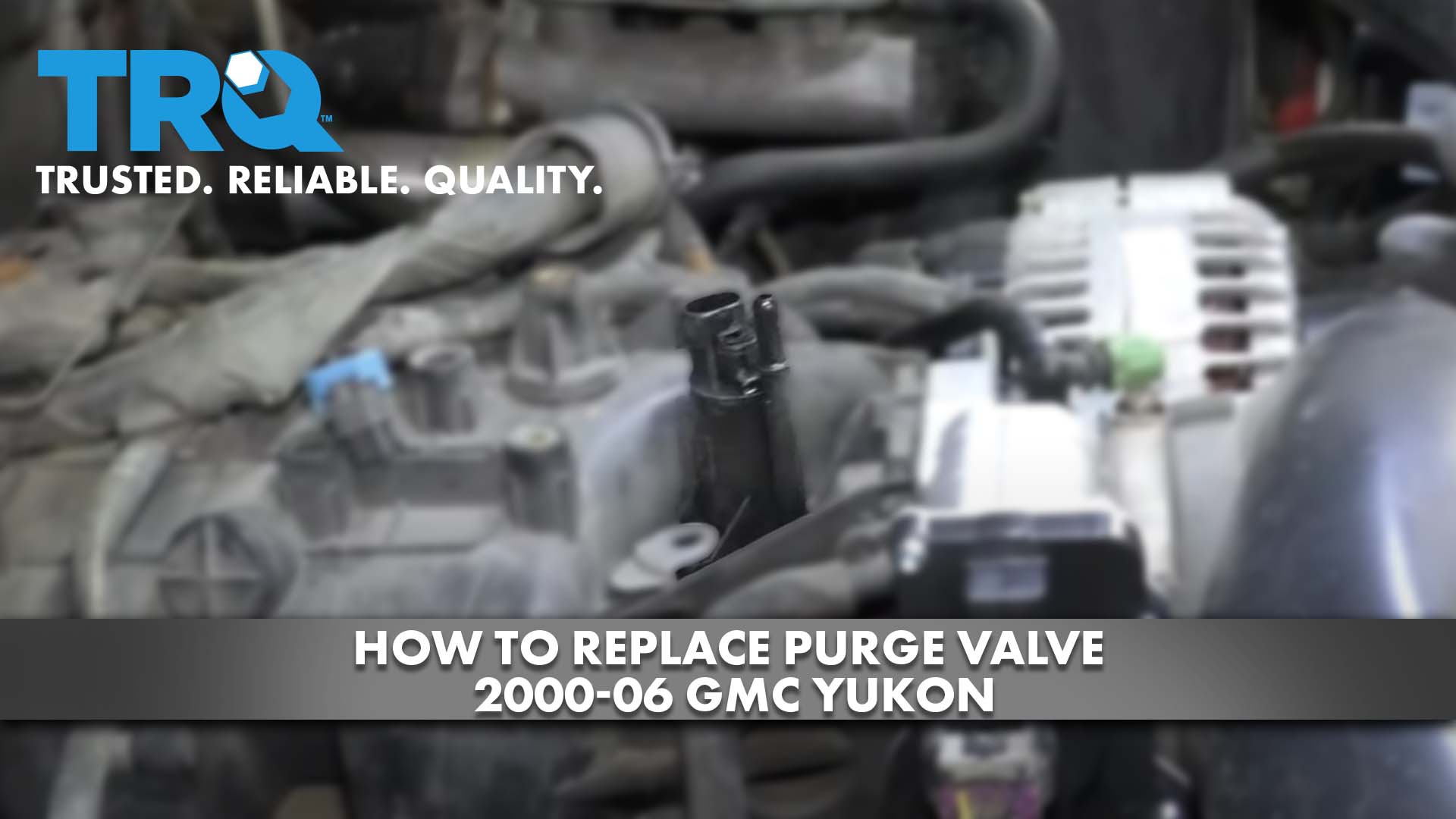 How to Replace Purge Valve 200006 GMC Yukon 1A Auto