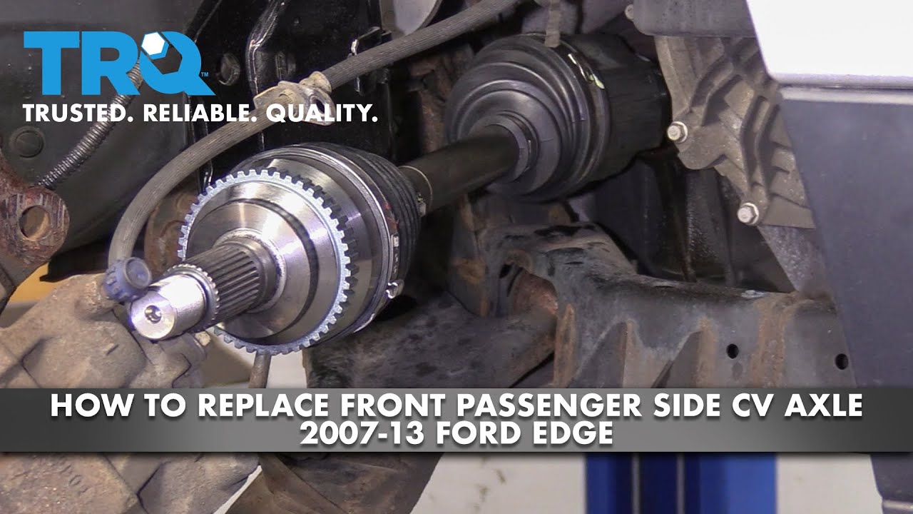How to Replace Front Passenger Side CV Axle 200714 Ford Edge 1A Auto