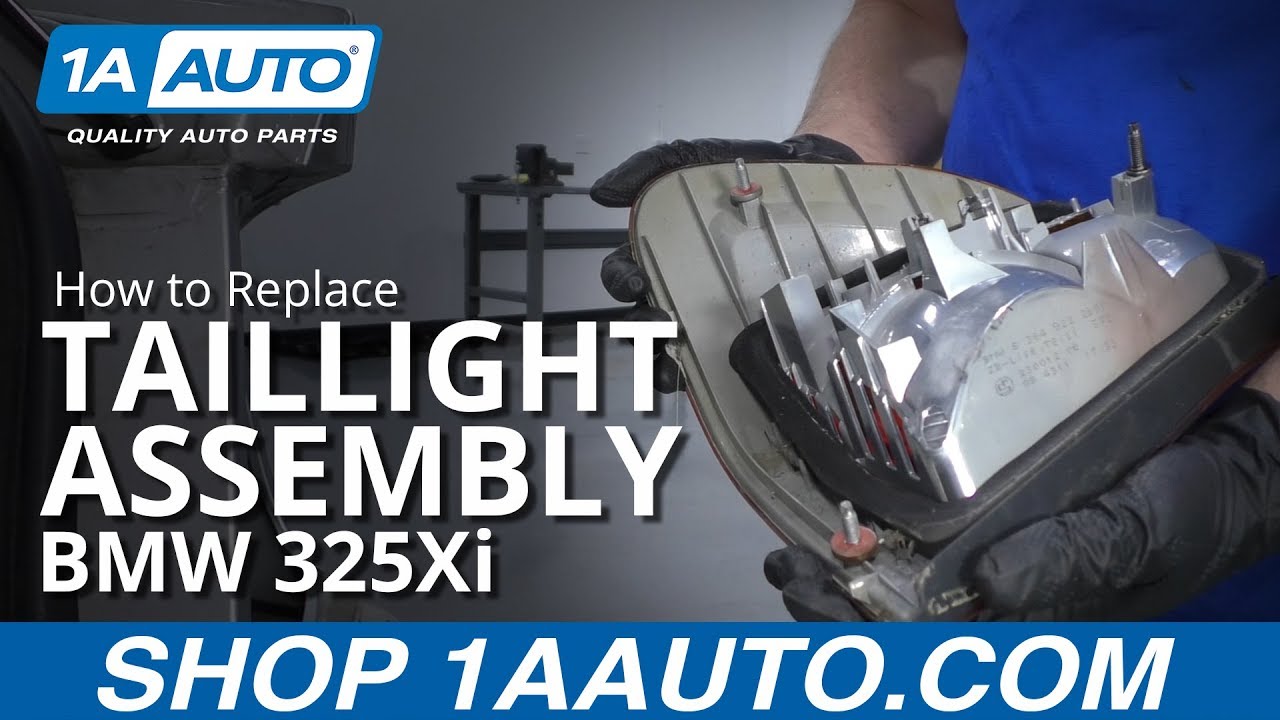 How to Replace Tail Light Assembly 19972006 BMW 325Xi 1A Auto