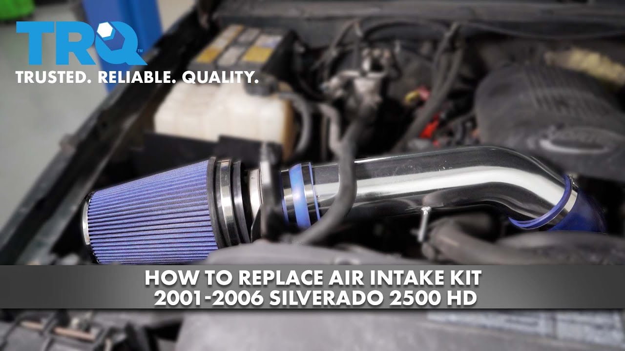 How to Install Performance Air Intake Kit 20012006 Silverado 2500 HD