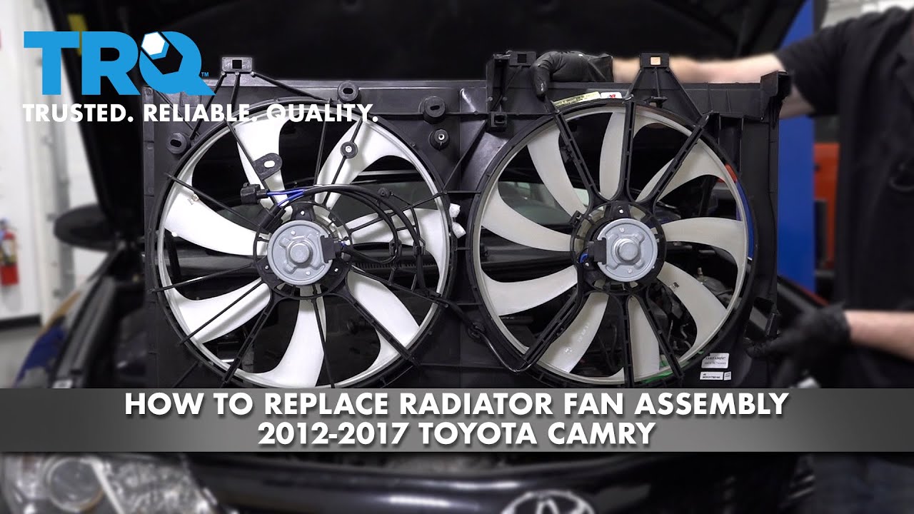 How To Replace Radiator Fan 2012-17 Toyota Camry | 1A Auto