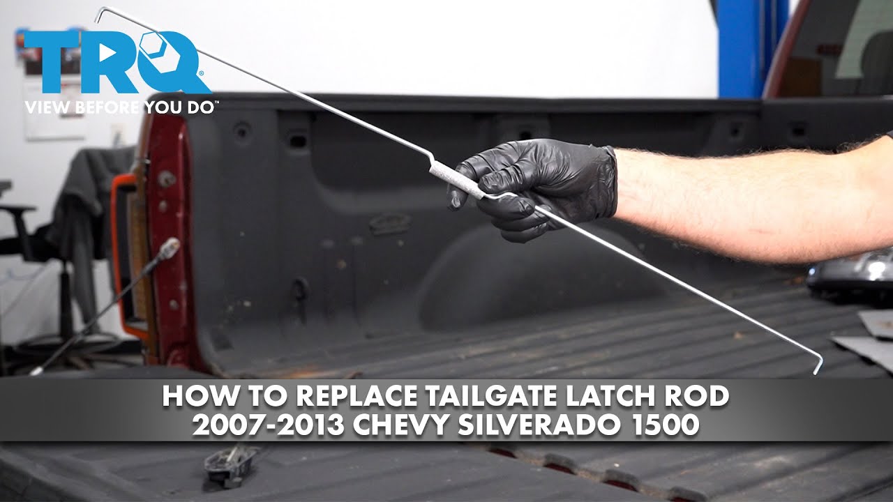How to Replace Tailgate Latch Rods 20072013 Chevy Silverado 1500 1A Auto