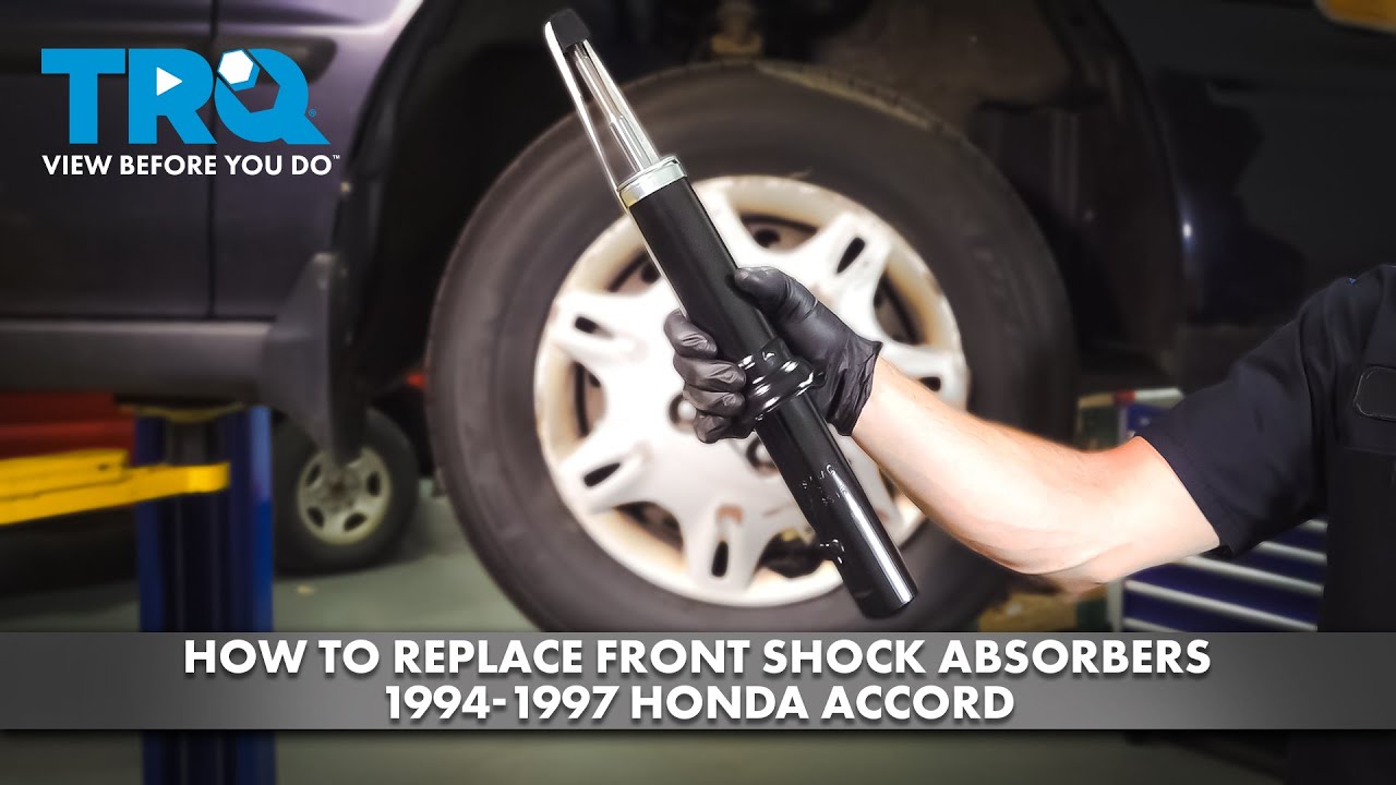 How to Replace Front Shock Absorbers 1994-1997 Honda Accord | 1A Auto