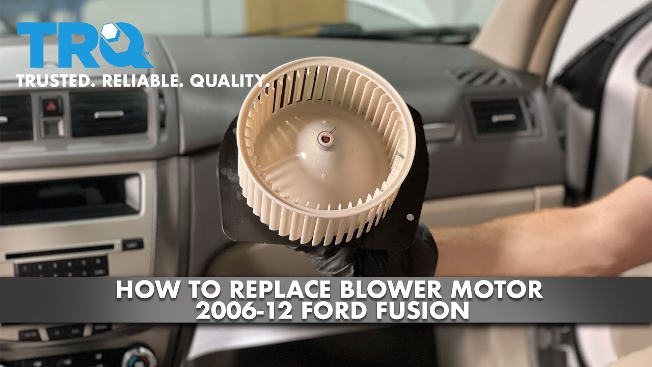 How To Replace Blower Motor 200612 Ford Fusion 1A Auto