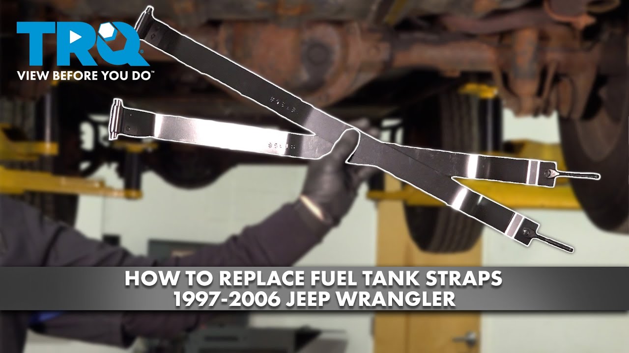 How to Replace Fuel Tank Straps 19972006 Jeep Wrangler 1A Auto