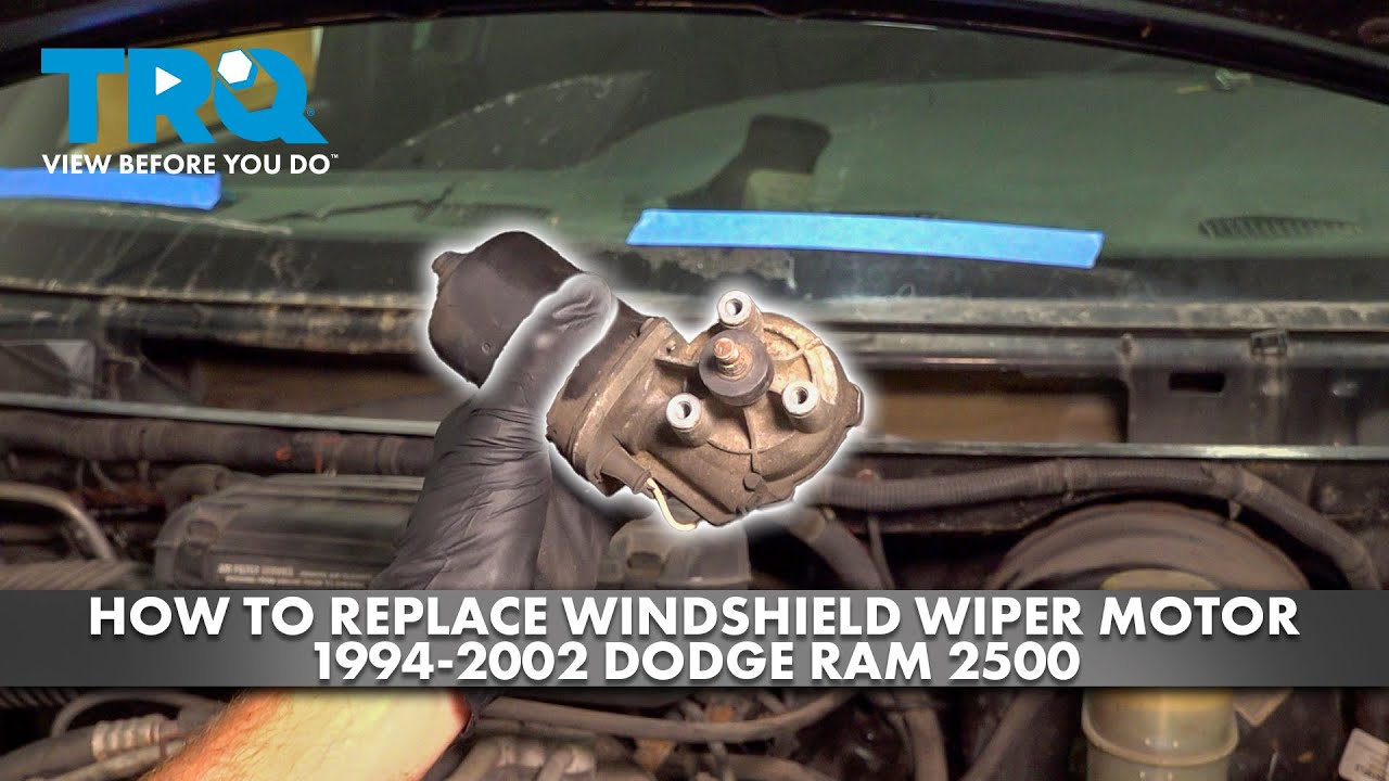 How to Replace Windshield Wiper Motor 19942002 Dodge Ram 2500 1A Auto