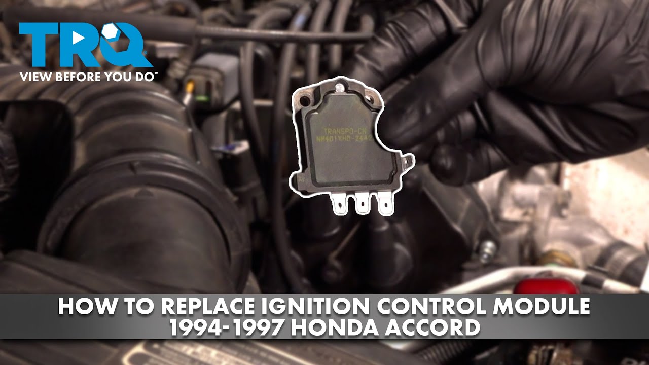 How to Replace Ignition Control Module 19941997 Honda Accord 1A Auto