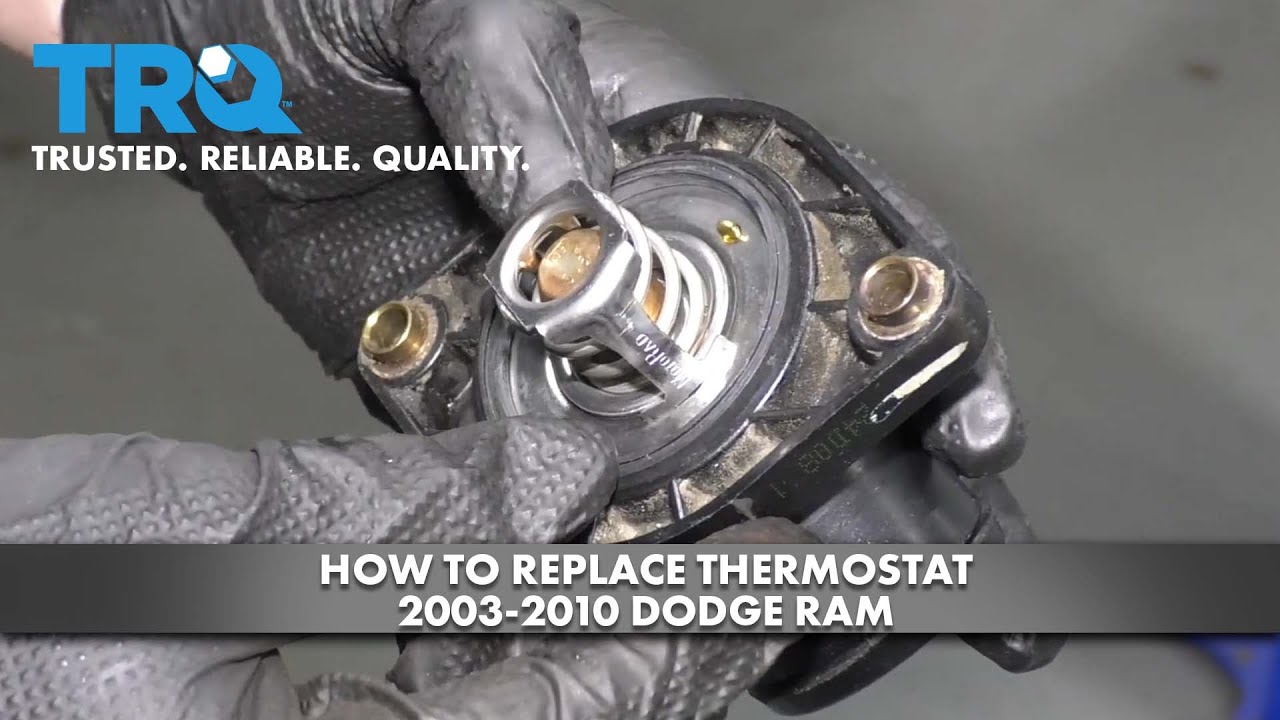 How to Replace Thermostat 200310 Dodge RAM 1A Auto