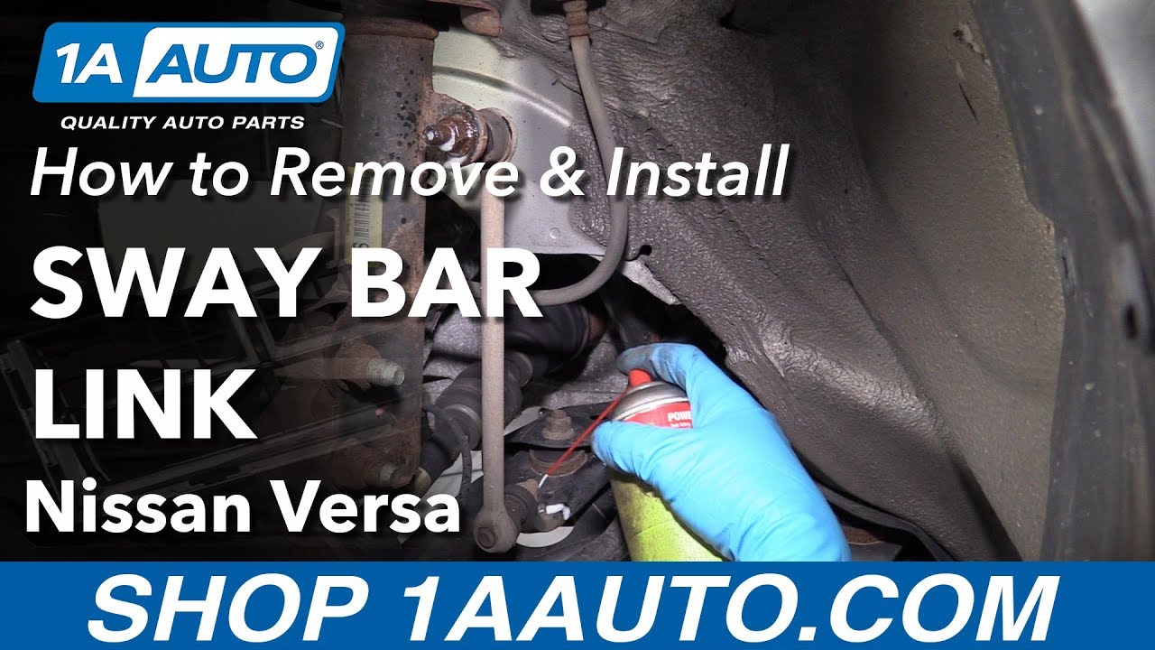 How to Install Sway Bar Link 201219 Nissan Versa 1A Auto