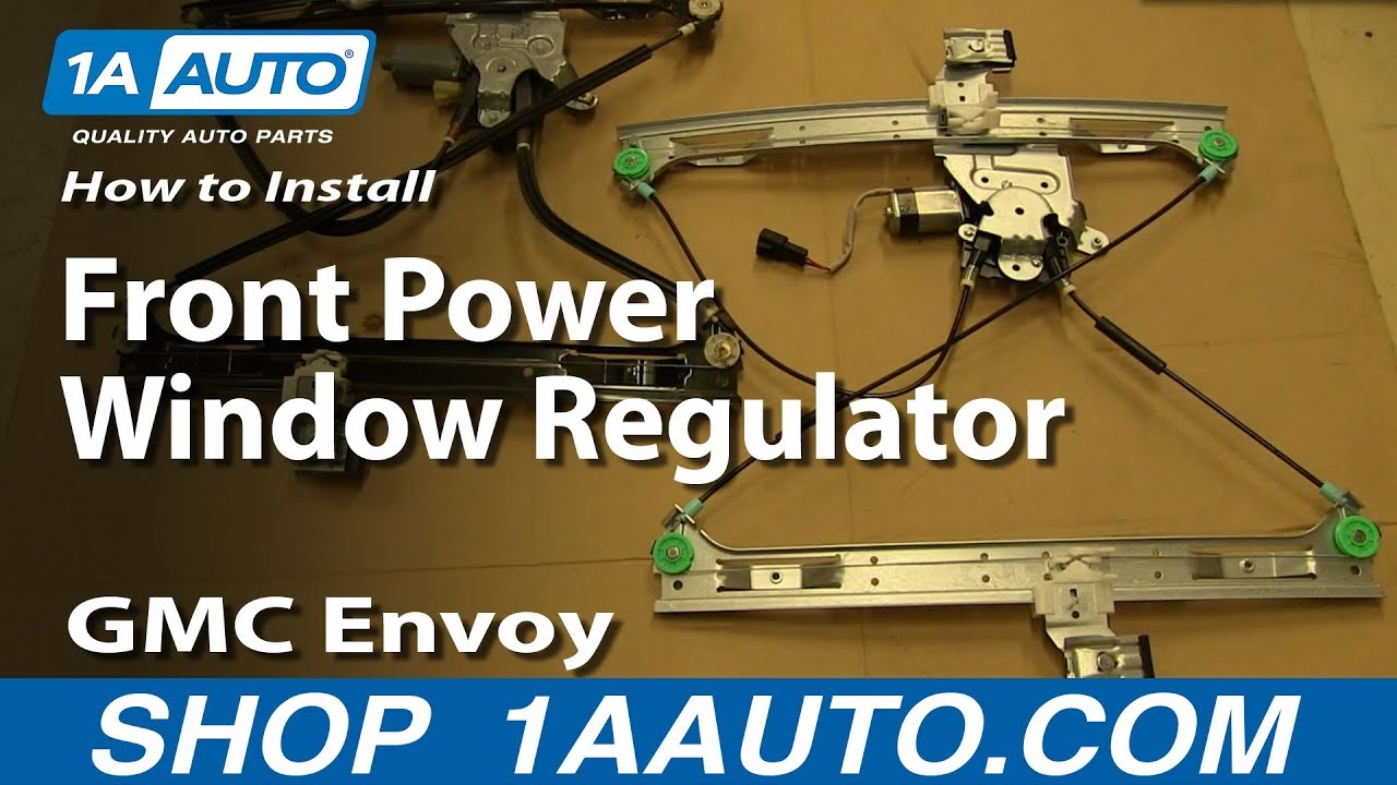 How to Replace Window Regulator 02-06 GMC Envoy XL | 1A Auto