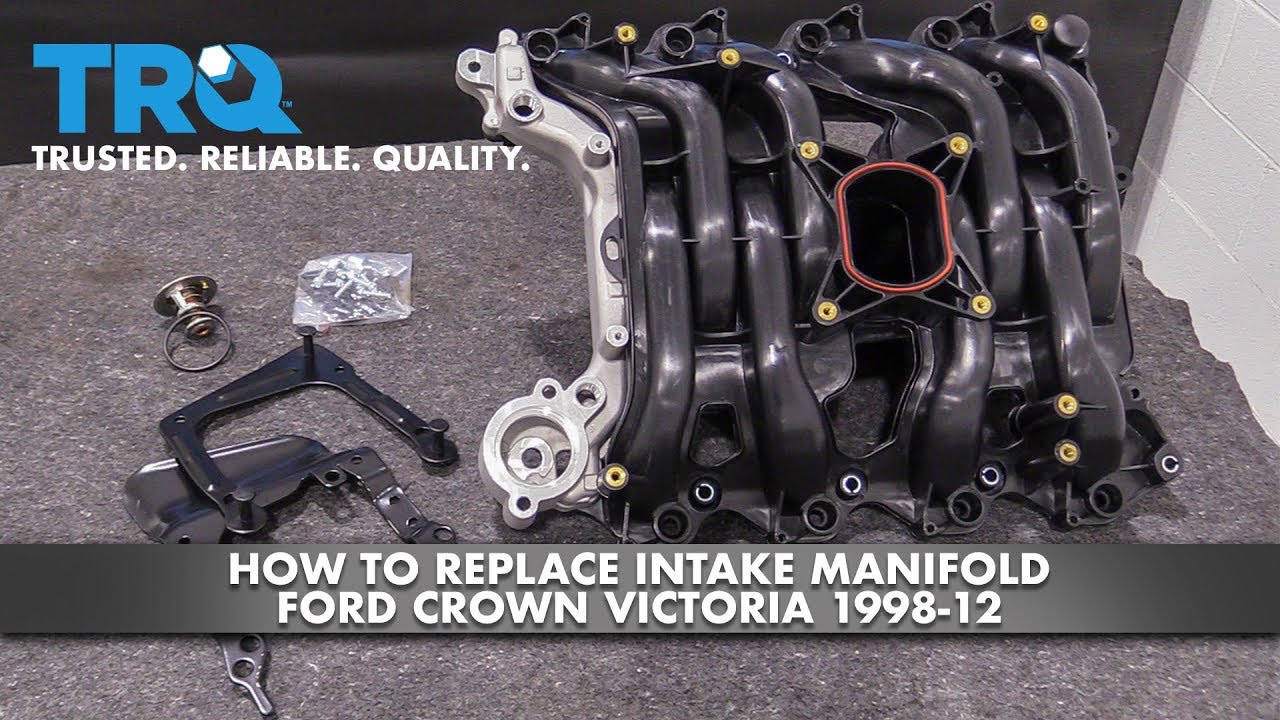 How to Replace Intake Manifold 19982012 Ford Crown Victoria 1A Auto