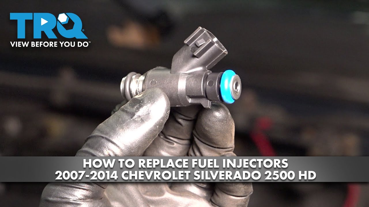 How to Replace Fuel injectors 20072014 Chevrolet Silverado 2500 HD