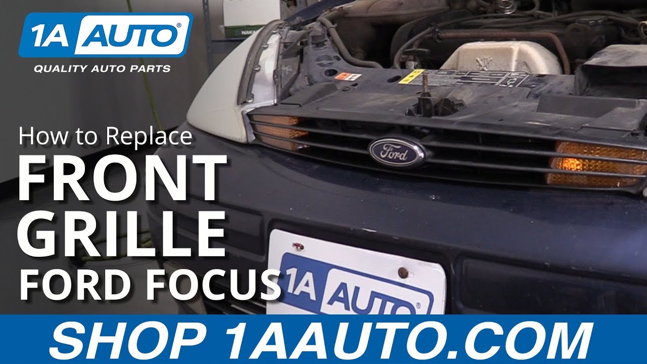 Ford Focus Mk2 Grill Removal Step By Step Diy Guide - x2wvowt