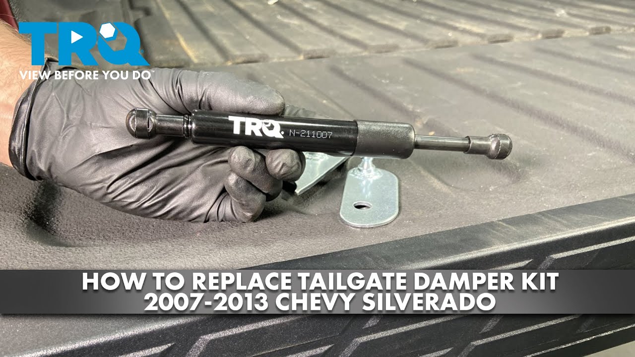 How to Replace Tailgate Damper Kit 20072013 Chevy Silverado 1A Auto