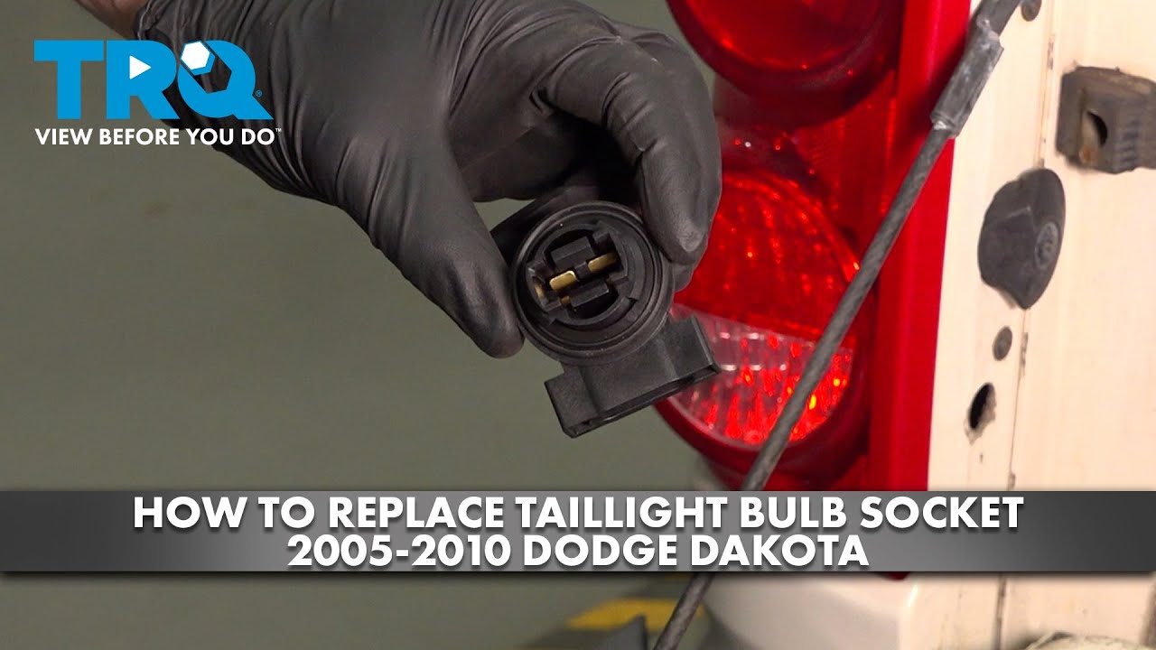 How to Replace Taillight Bulb Socket 20052010 Dodge Dakota 1A Auto