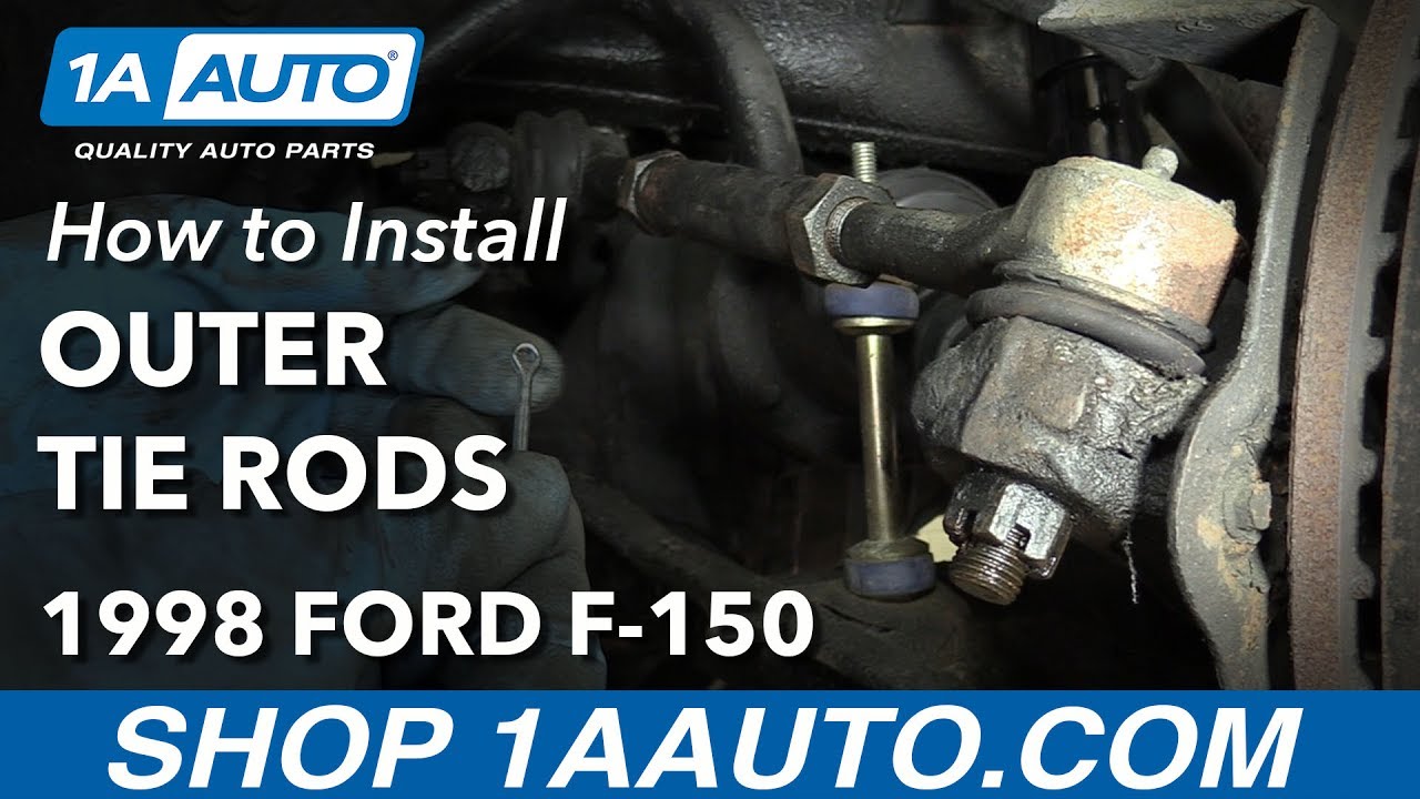 How to Replace Front Outer Tie Rods 19972003 Ford F150 1A Auto
