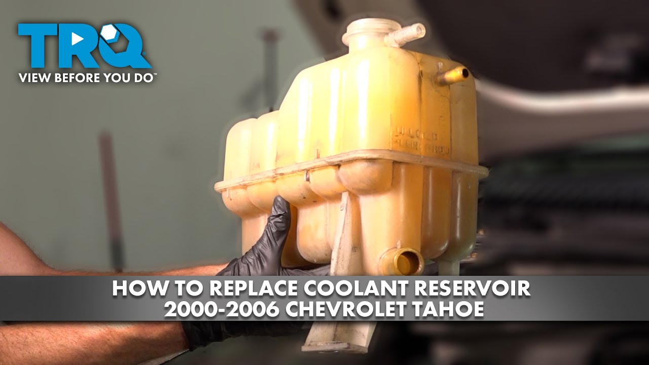 How to Replace Coolant Reservoir 20002006 Chevrolet Tahoe 1A Auto