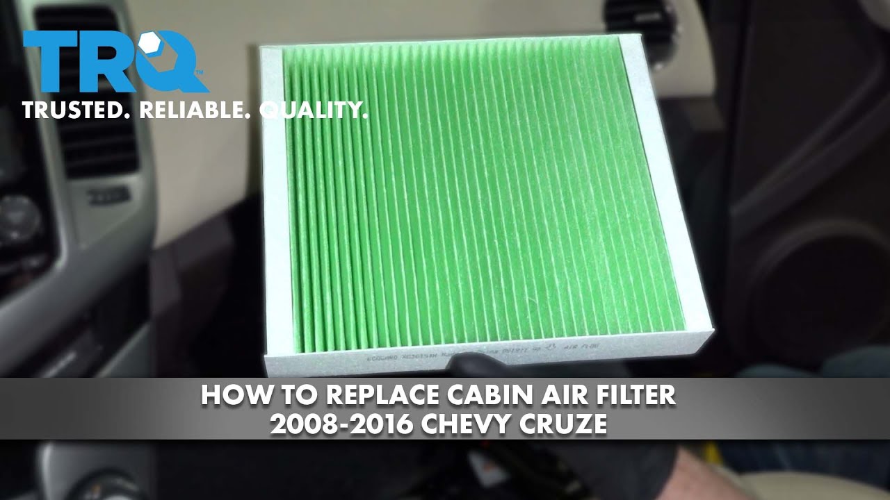 How to Replace Cabin Air Filter 20082016 Chevrolet Cruze 1A Auto
