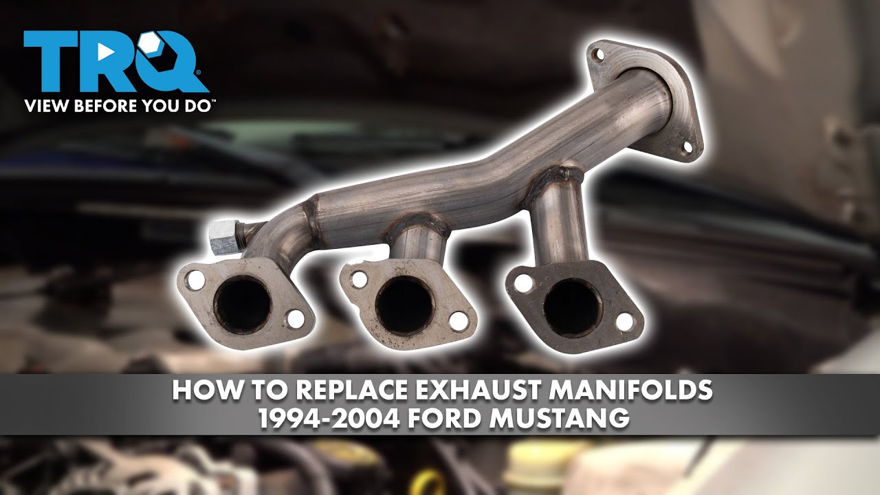 How to Replace Exhaust Manifolds 19942004 Ford Mustang 1A Auto