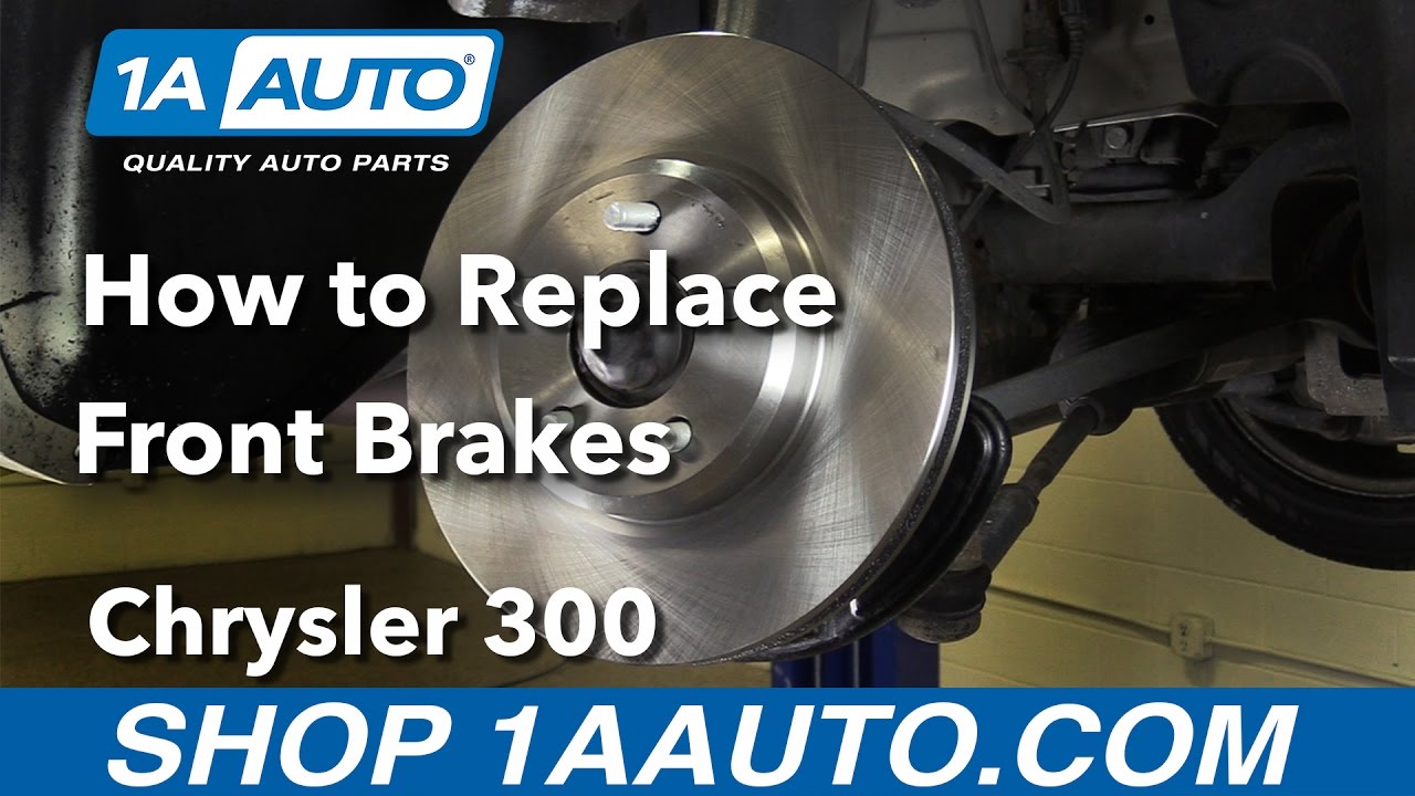 How to Replace Front Brakes 200510 Chrysler 300 1A Auto