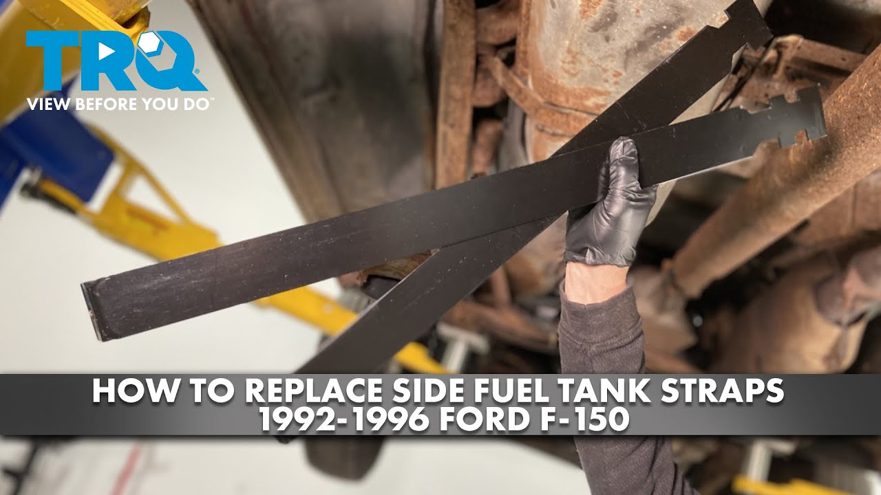 How to Replace Side Fuel Tank Straps 19921996 Ford F150 1A Auto