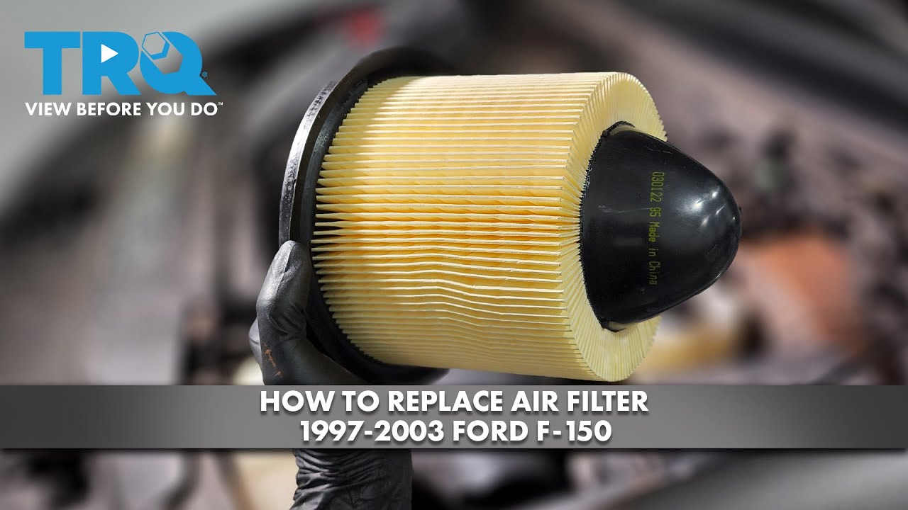 How to Replace Engine Air Filter 19972003 Ford F150 1A Auto