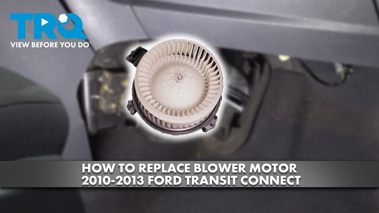 How to Replace Blower Motor 20102013 Ford Transit Connect 1A Auto