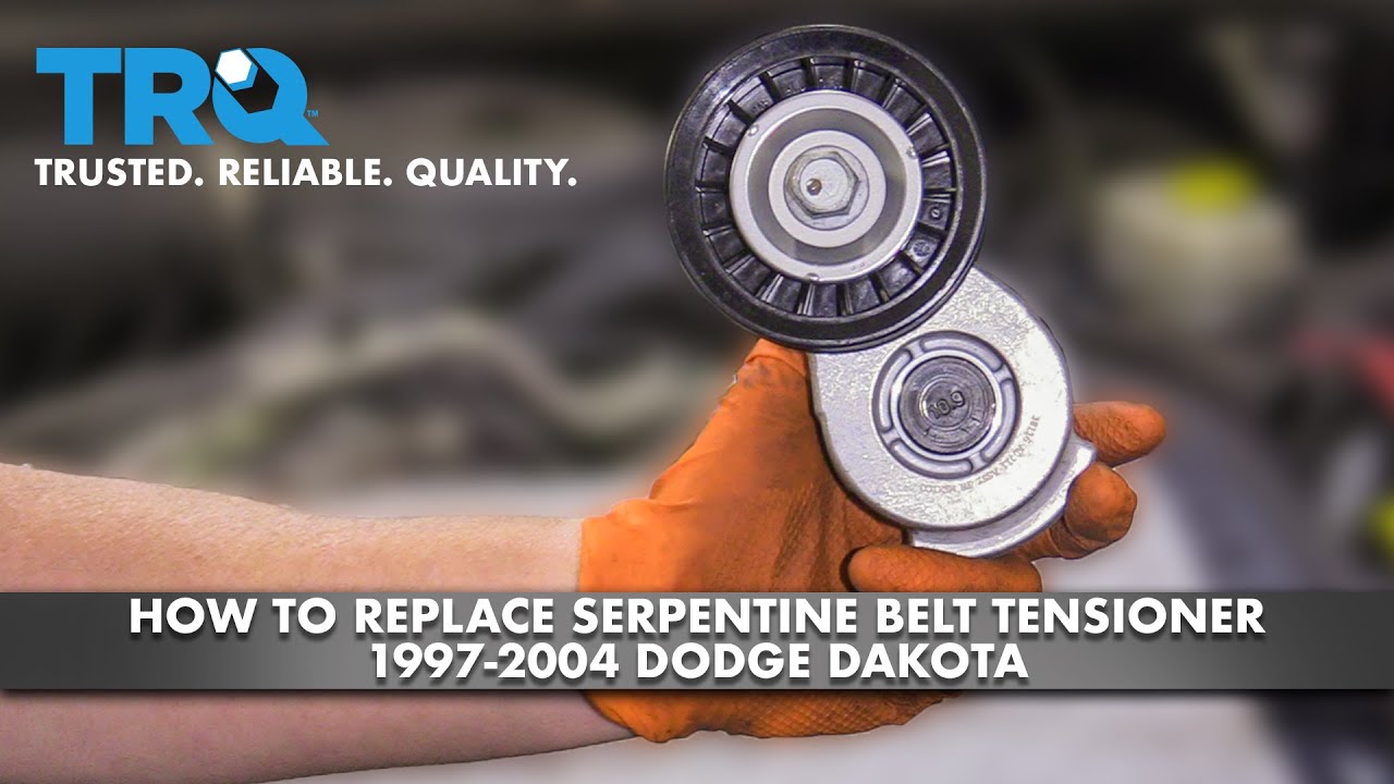 How to Replace Serpentine Belt Tensioner 19972004 Dodge Dakota 1A Auto