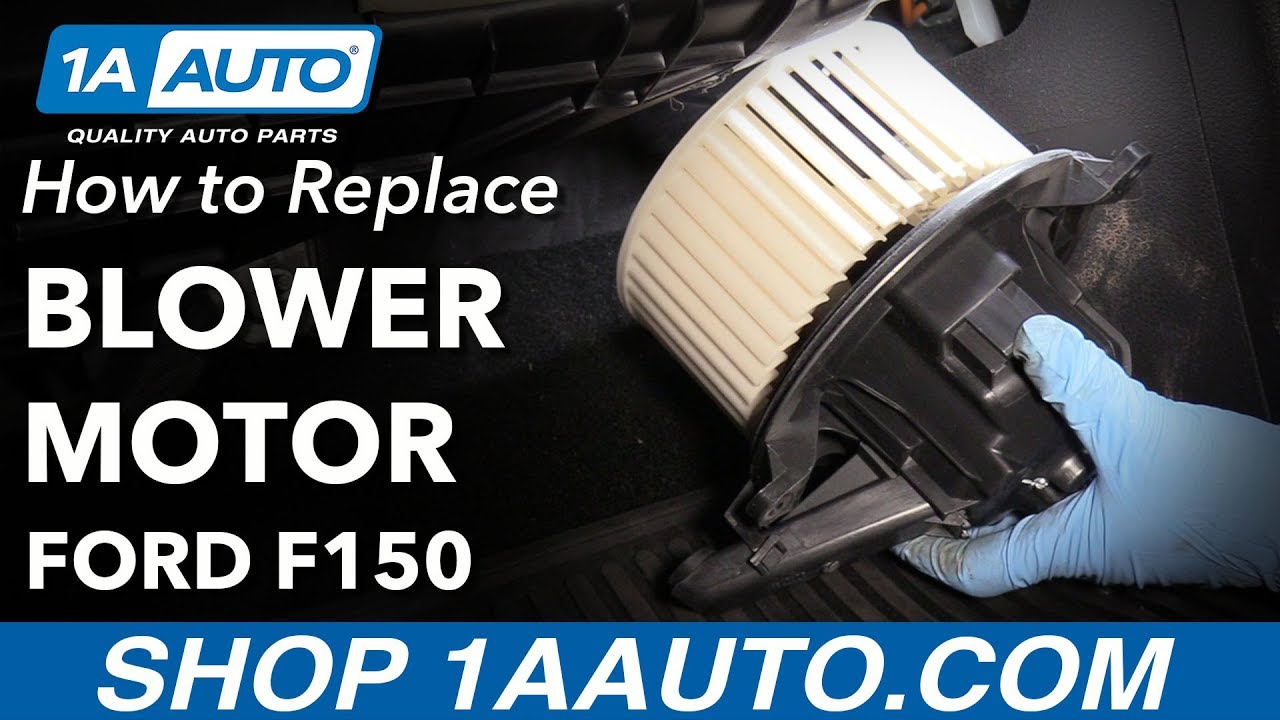 How to Replace Blower Motor 200914 Ford F150 1A Auto