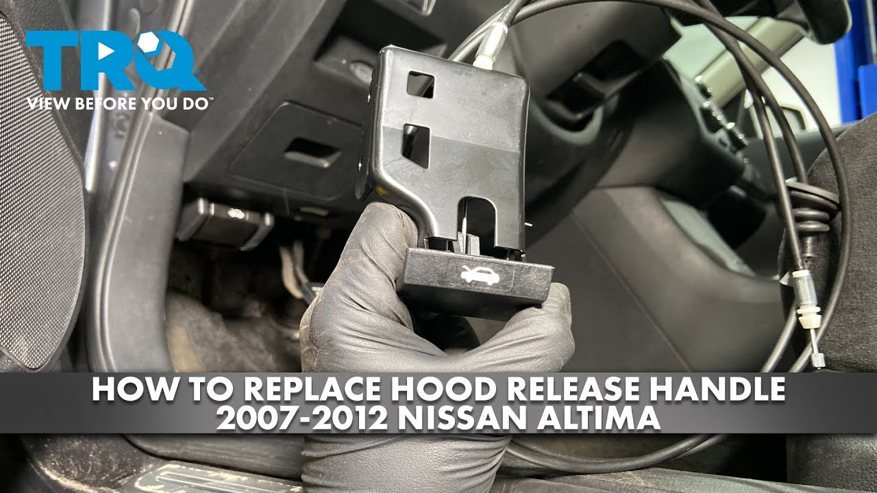 How to Replace Hood Release Handle 20072012 Nissan Altima 1A Auto