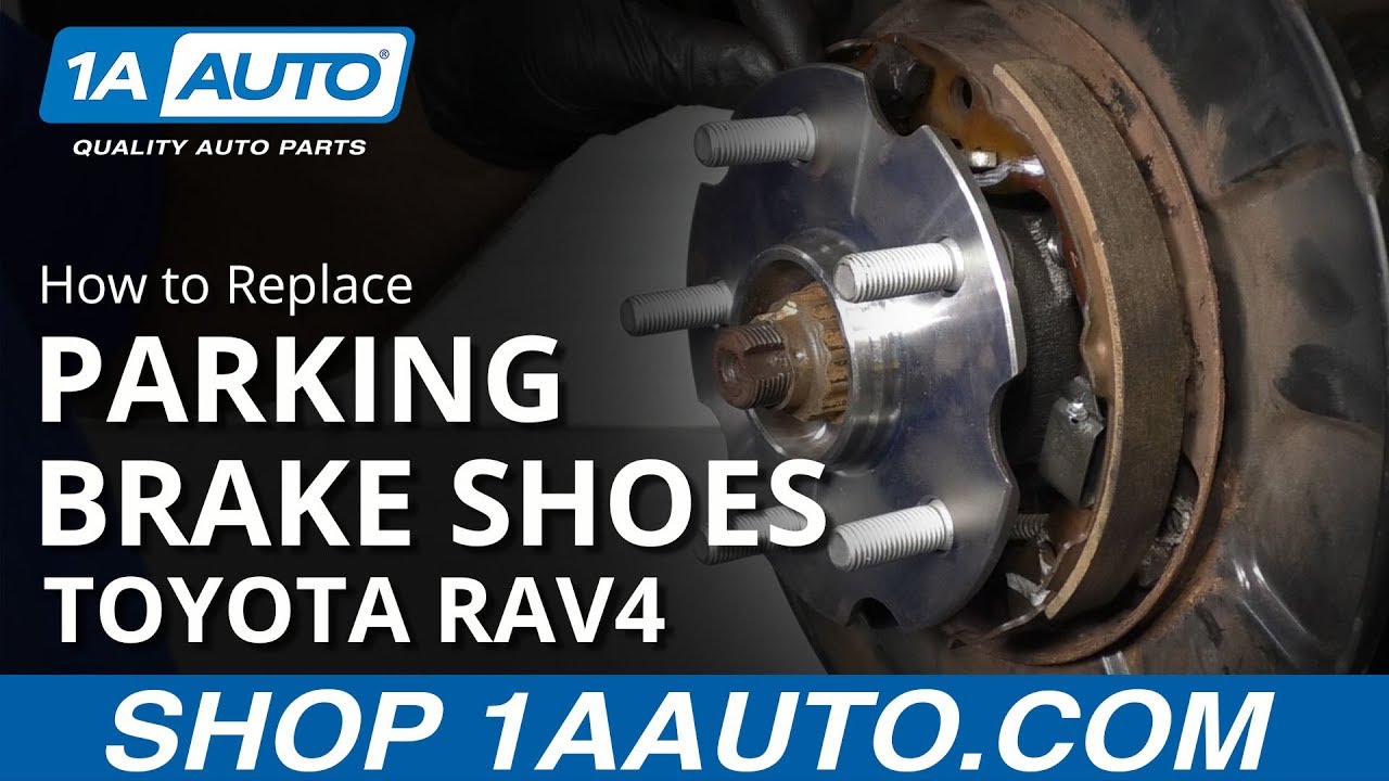 How to Replace Parking Brake Shoes 200516 Toyota RAV4 1A Auto